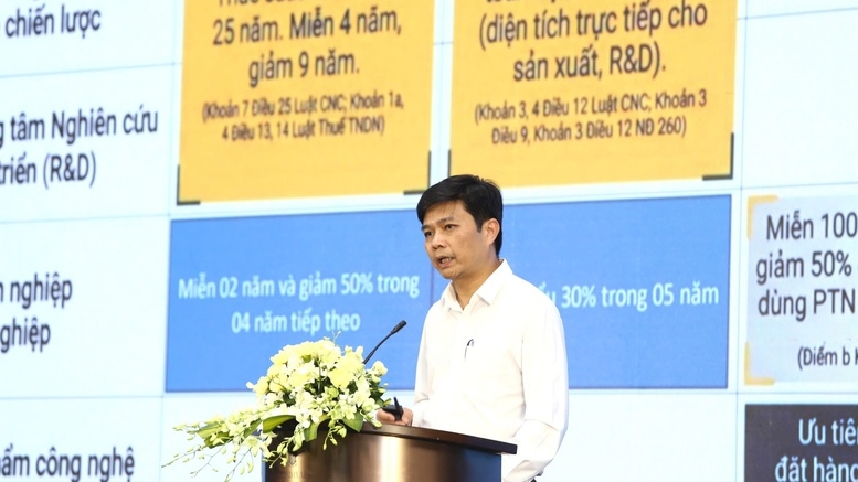 Công nghệ chiến lược được hưởng nhiều cơ chế ưu đãi, đặc biệt chưa từng có