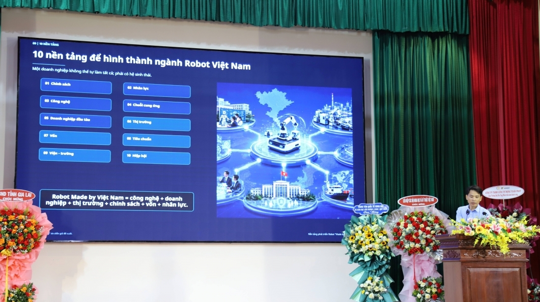 VCCA 2026: Muốn có robot “Made by Vietnam”, phải bắt đầu từ hệ sinh thái vững chắc