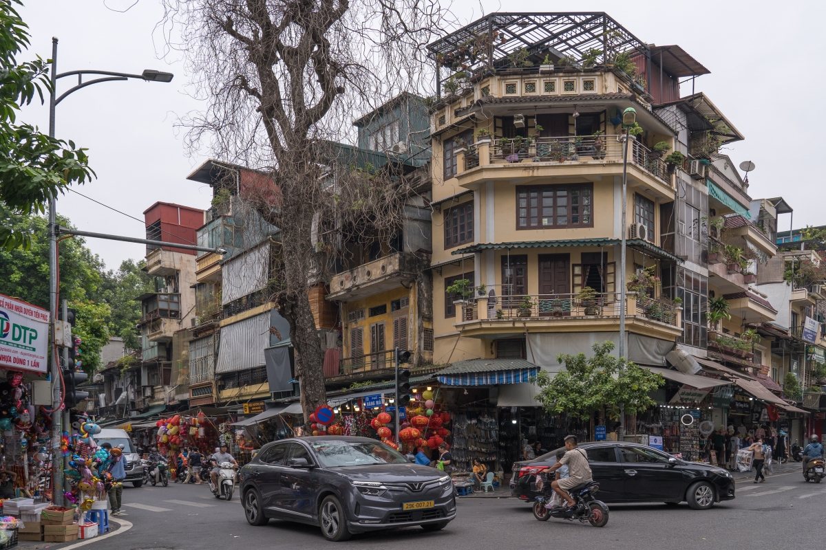 Một góc phố Hà Nội - nơi câu chuyện giao thông xanh bắt đầu từ những nhịp di chuyển rất đời thường