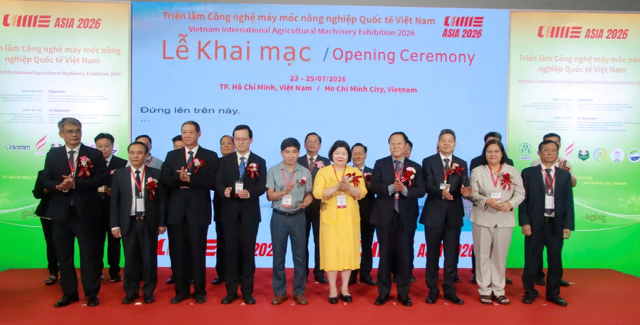 Khai mạc CIAME Asia Vietnam 2026: Đưa công nghệ nông nghiệp thế giới đến gần hơn với Việt Nam