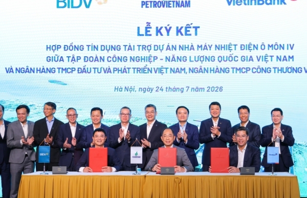 BIDV và VietinBank thu xếp thành công khoản tín dụng 7.300 tỷ đồng cho Dự án Ô Môn IV