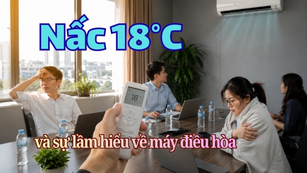 [E-Magazine] Nấc 18 độ C và sự hiểu lầm về máy điều hòa