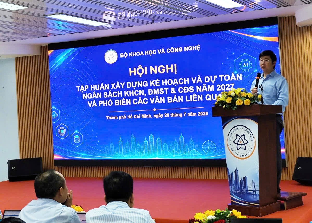 Nền tảng số sẽ theo dõi ngân sách chi cho các hoạt động khoa học và công nghệ