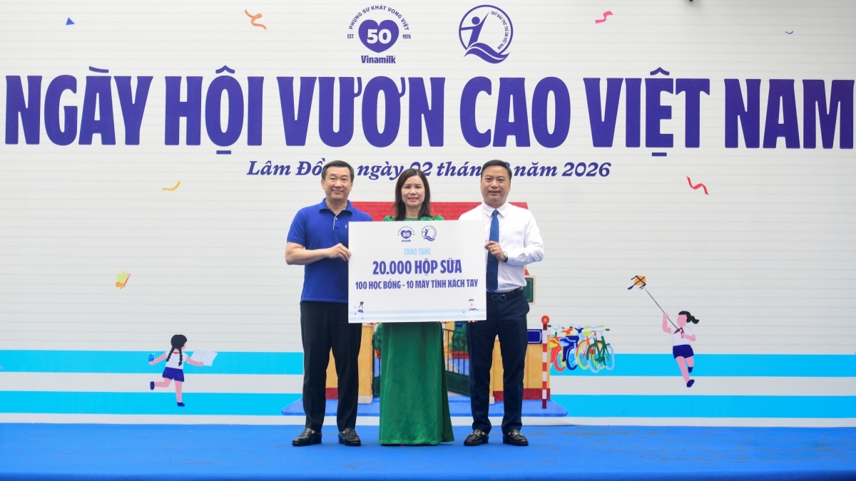 50 năm Vinamilk: bền bỉ chăm sóc nền tảng cho thế hệ Việt Nam tương lai
