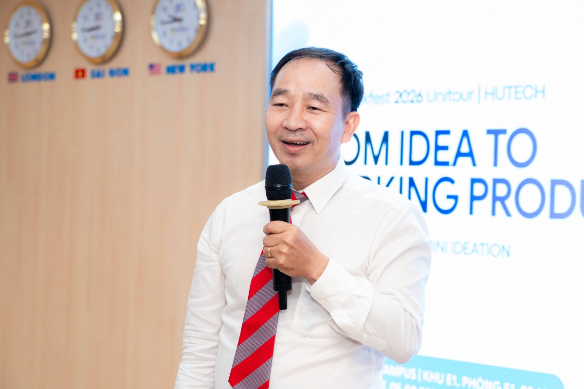UniHackfest 2026: Thúc đẩy tư duy phát triển sản phẩm AI và Web3 cho sinh viên HUTECH