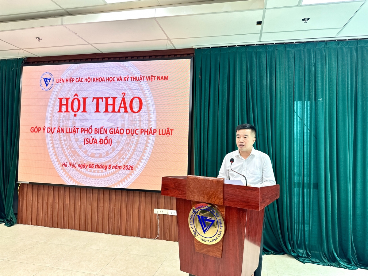 Liên hiệp Hội Việt Nam góp ý hoàn thiện Dự án Luật Phổ biến, giáo dục pháp luật