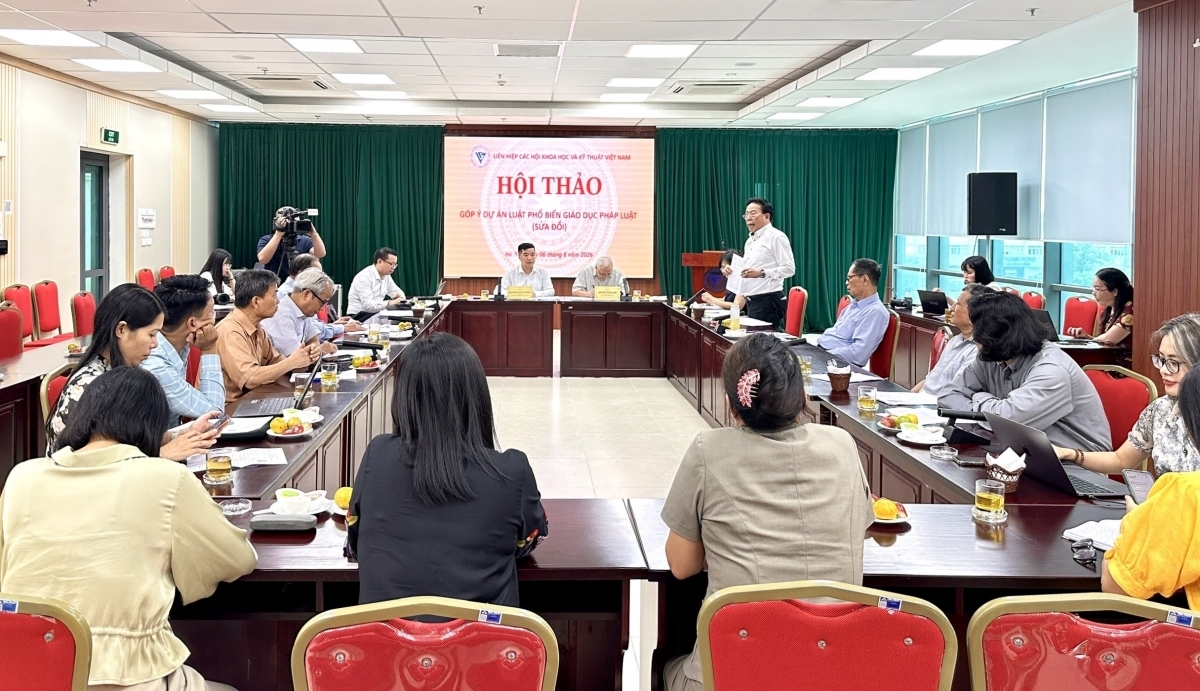 Liên hiệp Hội Việt Nam góp ý hoàn thiện Dự án Luật Phổ biến, giáo dục pháp luật