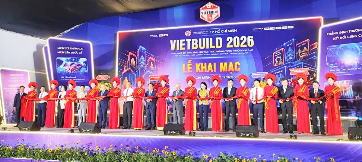 Gần 300 doanh nghiệp tham gia Triển lãm Quốc tế Vietbuild tại TP. Hồ Chí Minh