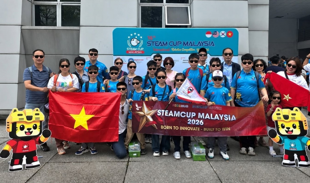 Hành trình STEAMCUP 2026 rực rỡ: Từ thử sức ở trường học đến cuộc đua trên đấu trường quốc tế