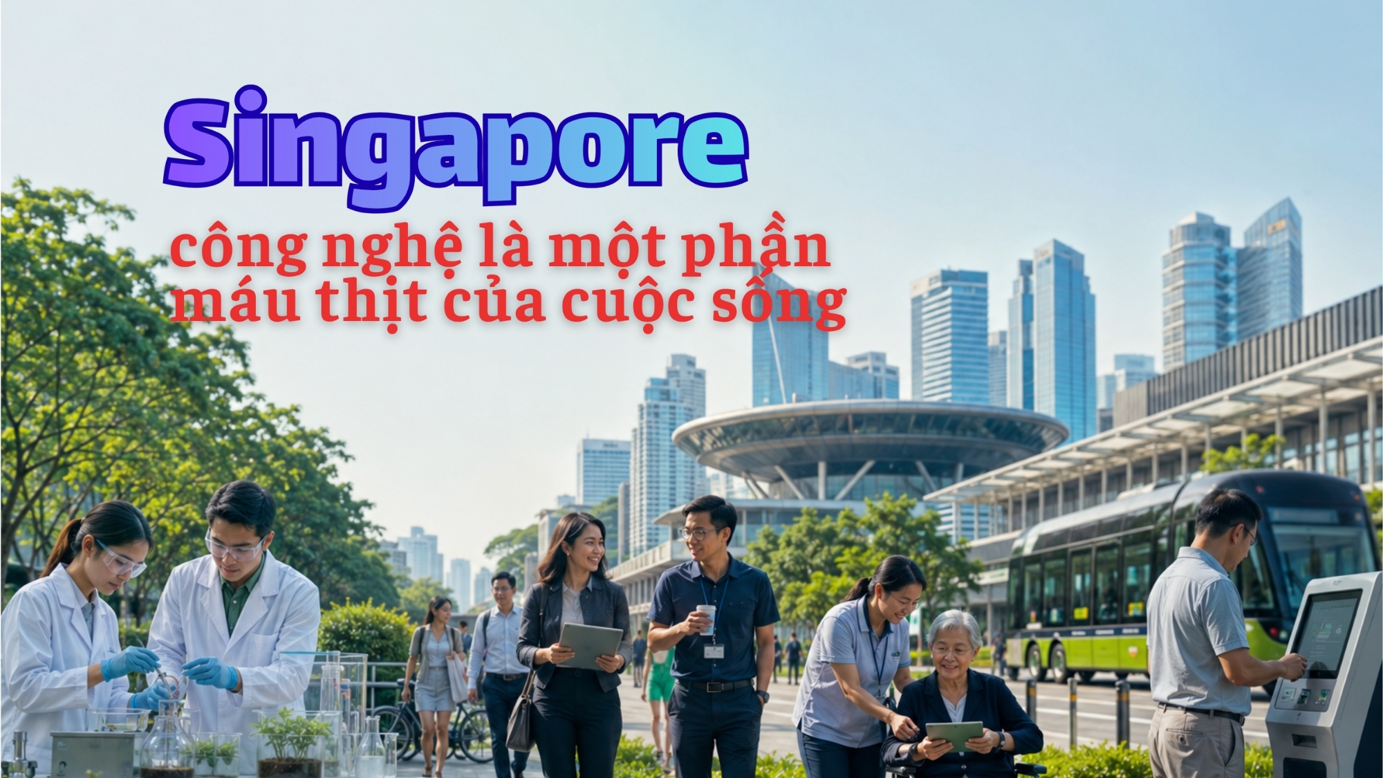 [E-Magazine] Singapore – công nghệ là một phần máu thịt của cuộc sống