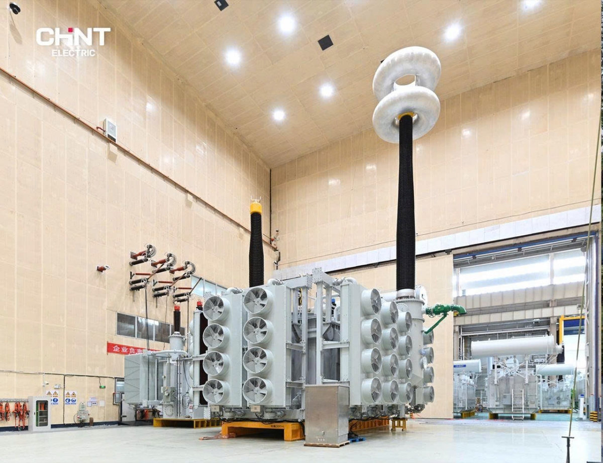 CHINT Electric đạt bước tiến mới với máy biến áp xoay chiều siêu cao áp 1.000 kV