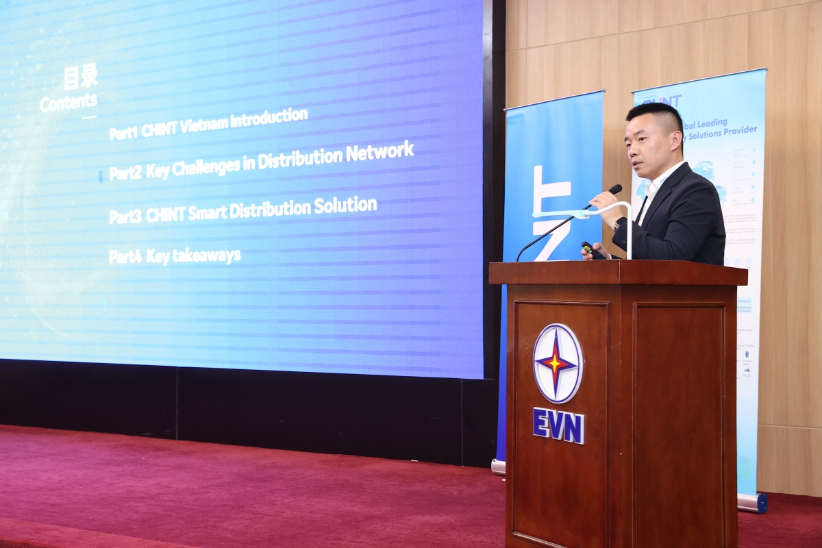 CHINT giới thiệu hệ sinh thái giải pháp lưới điện thông minh, mở rộng hợp tác kỹ thuật với EVNNPC