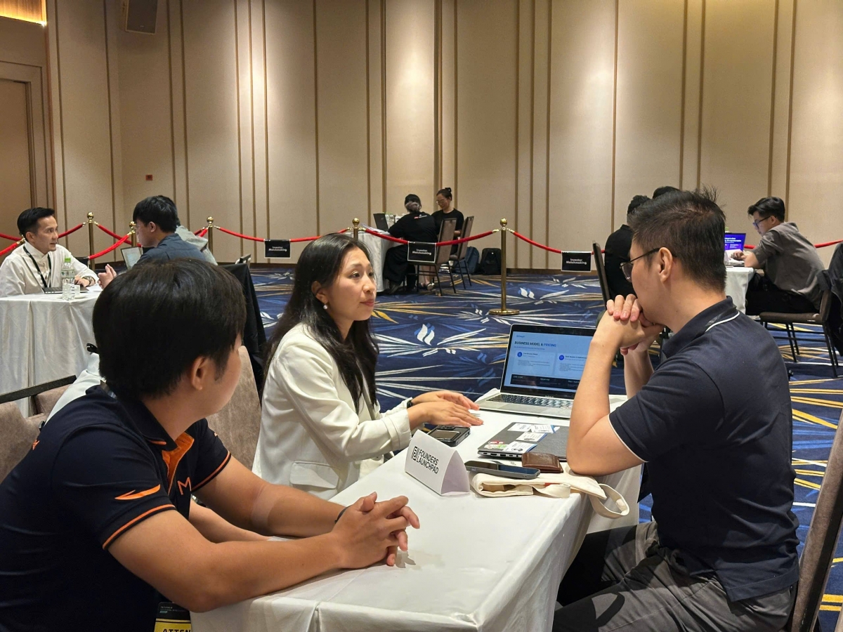 Các nhà sáng lập được kết nối trực tiếp với các quỹ đầu tư công nghệ dành cho startup và AI. Ảnh: JDI