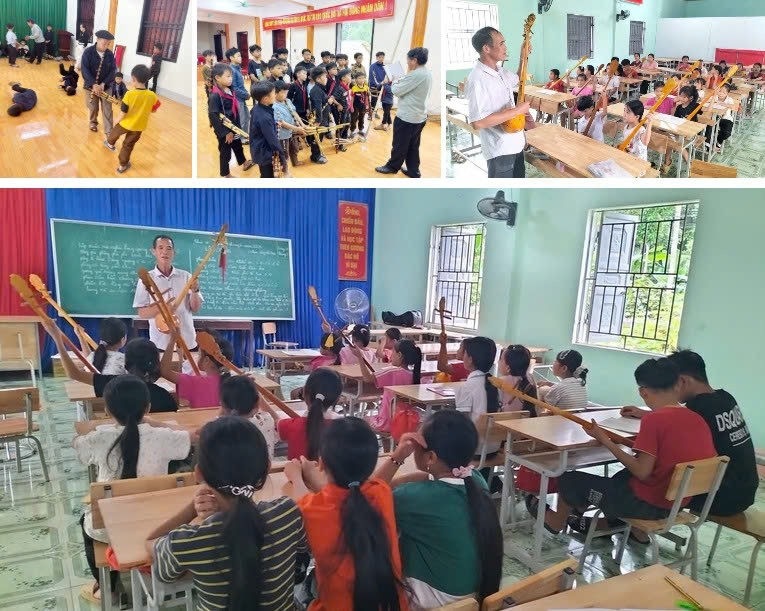 Trao truyền di sản, giữ hồn bản làng