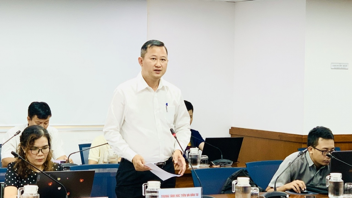 Ông Trần Phú Lữ - Phó Giám đốc Trung tâm Xúc tiến Thương mại và Đầu tư (ITPC) cho biết:“công nghệ và sản phẩm chỉ có thể hoàn thiện khi được đặt trước nhu cầu thực tế của thị trường.” Ảnh: Nart Thái