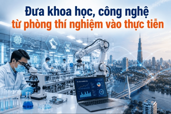 TP.Hồ Chí Minh đưa KHCN từ phòng thí nghiệm vào thực tiễn, tạo động lực tăng trưởng mới