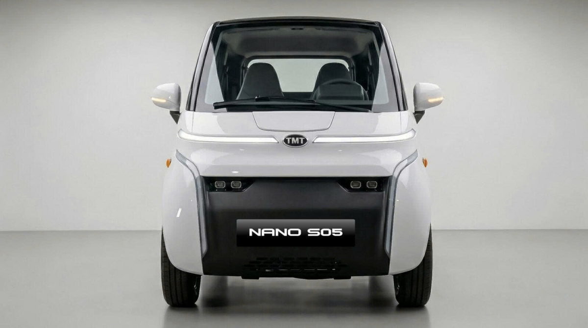Giải bài toán trạm sạc: Lộ diện ô tô mini Nano S05 với công nghệ pin tháo rời