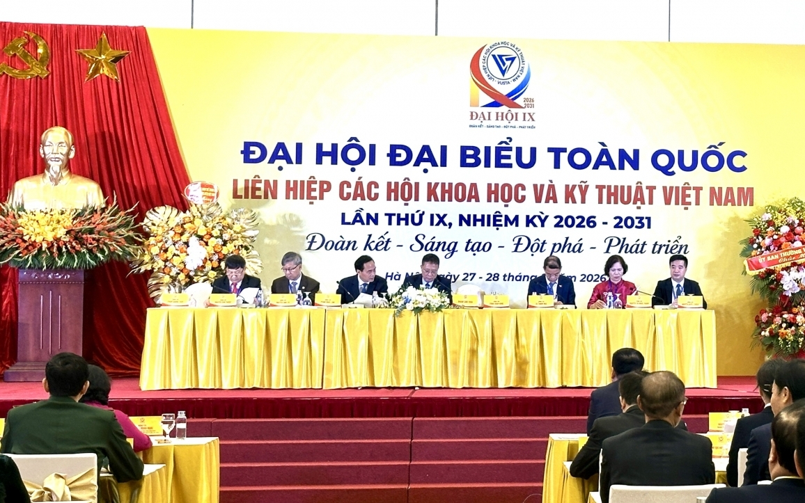 GS.VS. Châu Văn Minh được bầu giữ chức Chủ tịch Liên hiệp Hội Việt Nam ​​​​​​​khóa IX