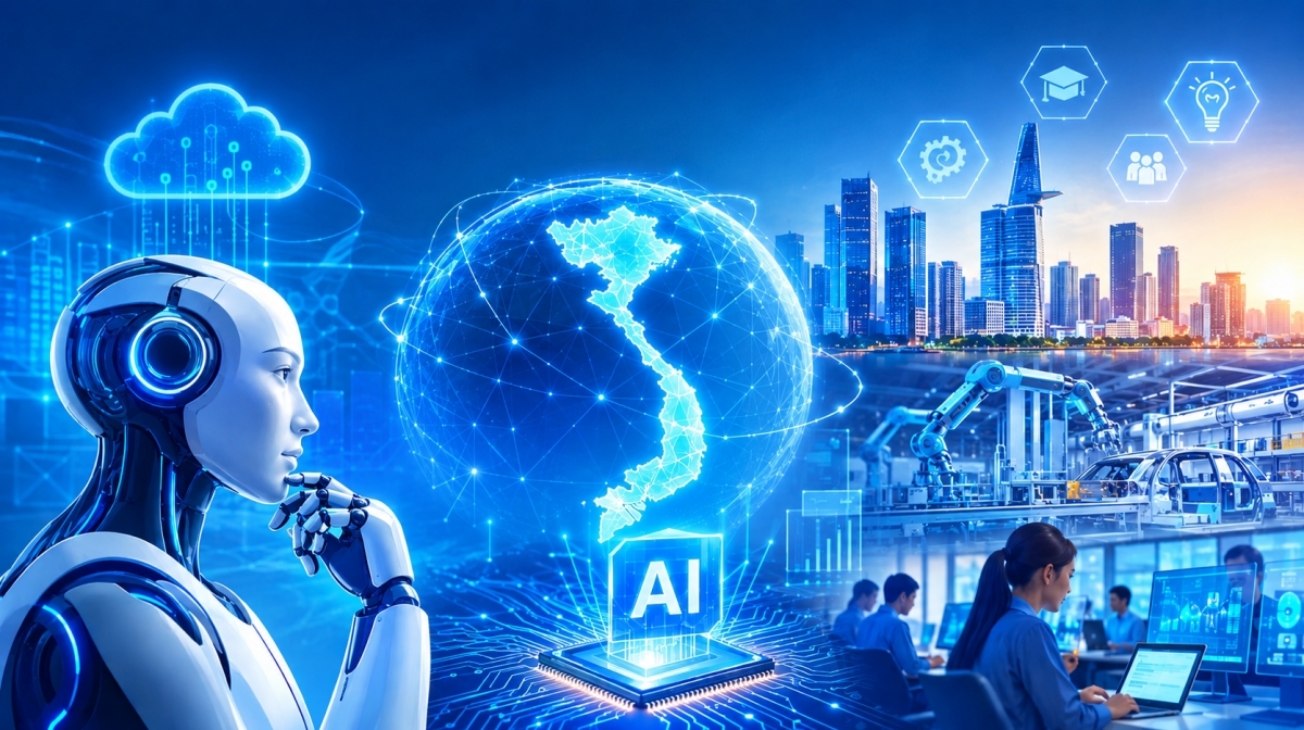 Việt Nam đặt mục tiêu đưa AI vào nhóm dẫn đầu Đông Nam Á