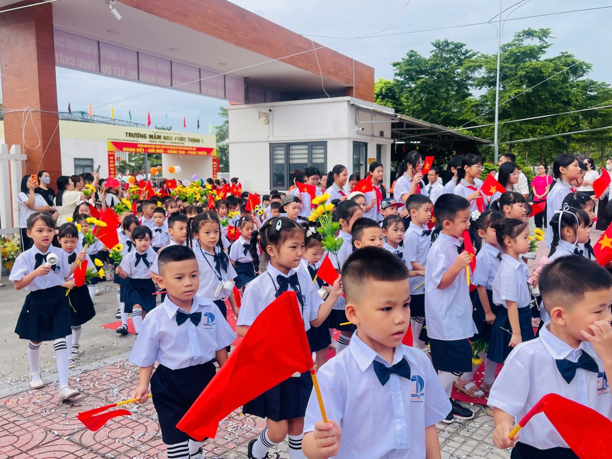 Trường Tiểu học và THCS Tiên Dương: Khí thế mới cho hành trình gieo tri thức