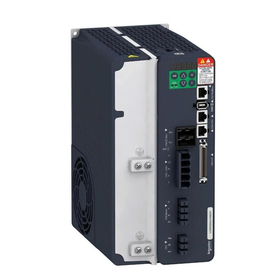 Bộ điều khiển và động cơ servo Lexium 28 tối ưu hiệu suất lắp đặt