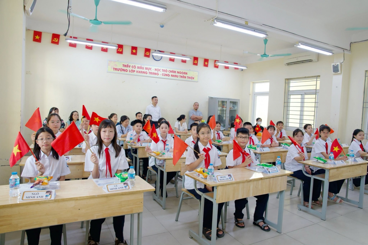 Trường THCS Cát Linh sẵn sàng cho hành trình mới năm học 2026-2027