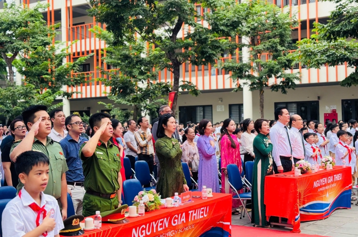 Trường THCS Nguyễn Gia Thiều được ghi nhận là đơn vị giáo dục chất lượng cao