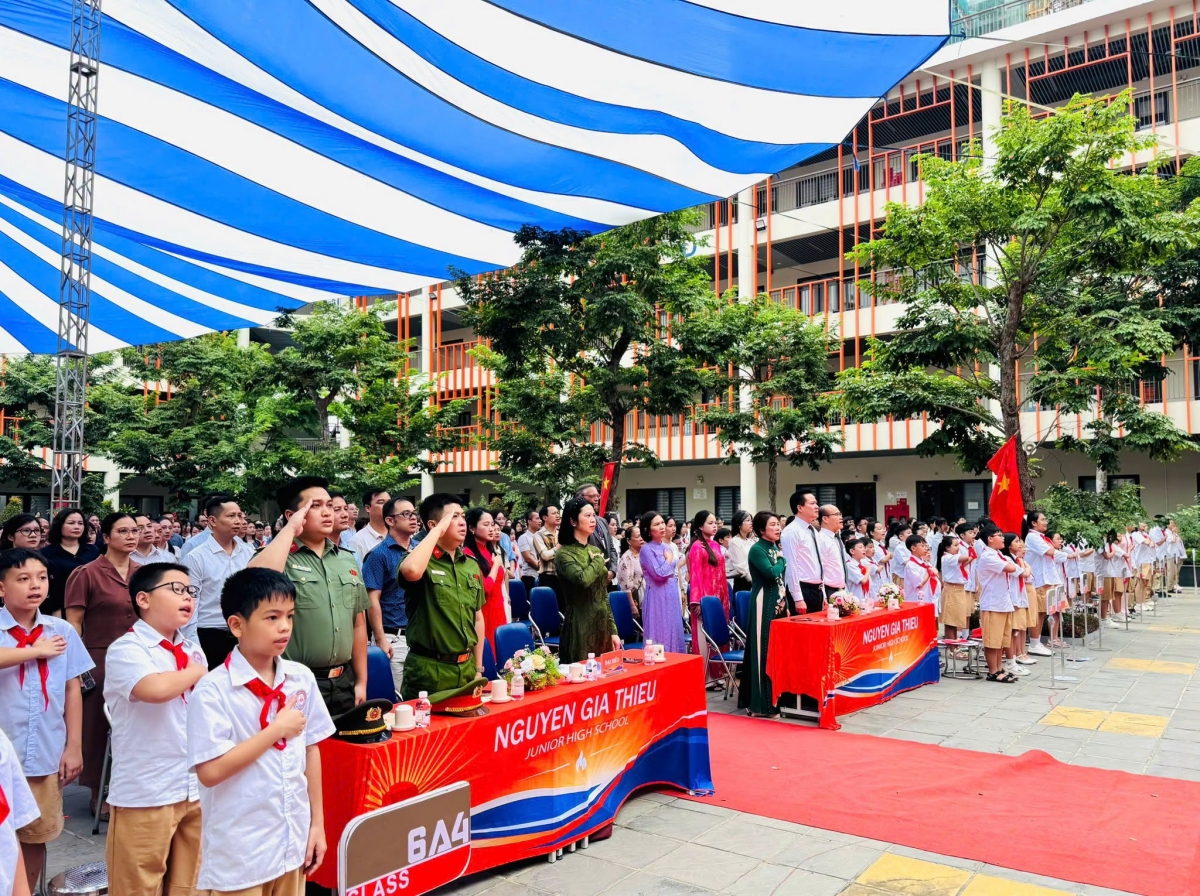 Trường THCS Nguyễn Gia Thiều được ghi nhận là đơn vị giáo dục chất lượng cao