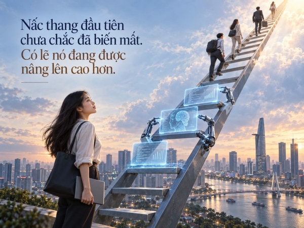 Khoảng trống kế thừa khi AI làm mỏng “bậc thang nghề nghiệp” đầu đời