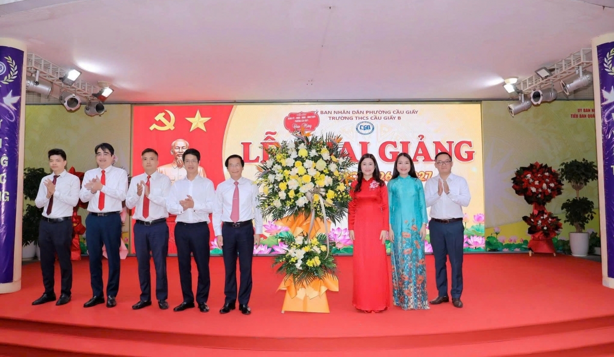 Trường THCS Cầu Giấy B: Biến thay đổi sau sắp xếp thành động lực nâng cao chất lượng giáo dục