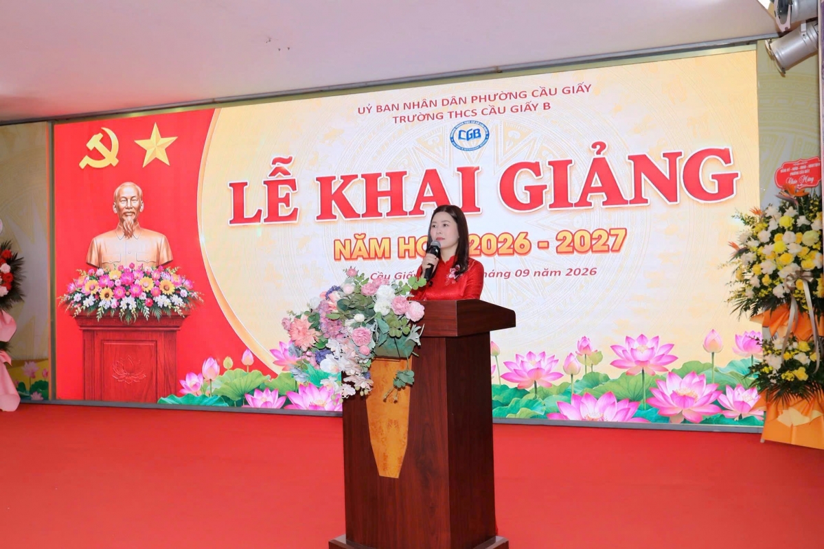 Trường THCS Dịch Vọng Hậu: Khẳng định vị thế trong kỷ nguyên mới