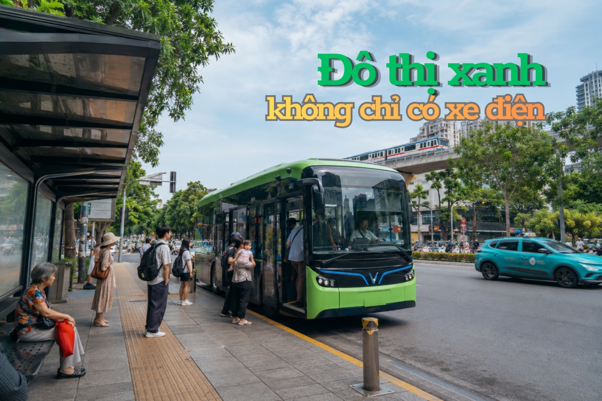 Kỳ 8: Đô thị xanh không chỉ có xe điện