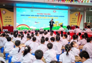 Học sinh Hà Nội học cách sử dụng năng lượng an toàn, tiết kiệm
