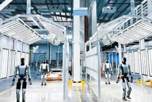 Trung Quốc vận hành nhà máy sản xuất 10.000 robot hình người mỗi năm