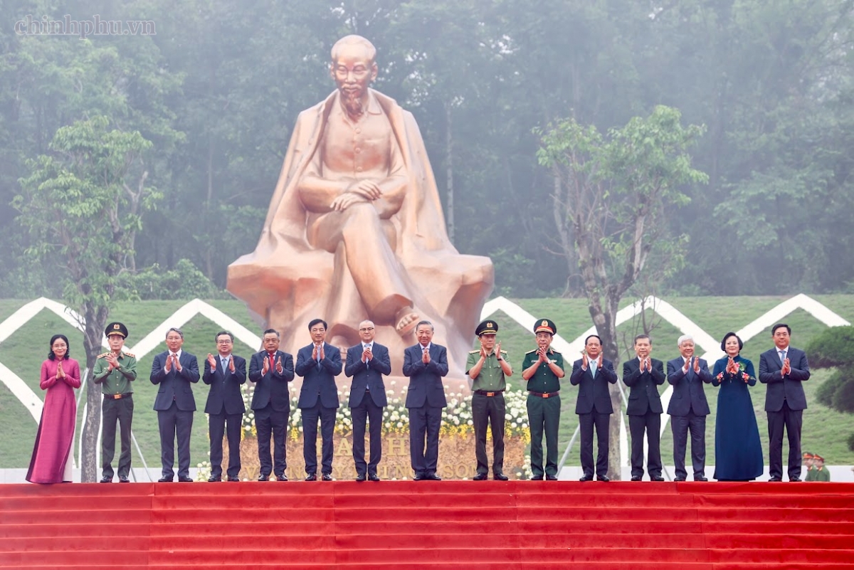 Tổng Bí thư Tô Lâm phát biểu tại Lễ kỷ niệm 72 năm Bác Hồ về thăm Đền Hùng