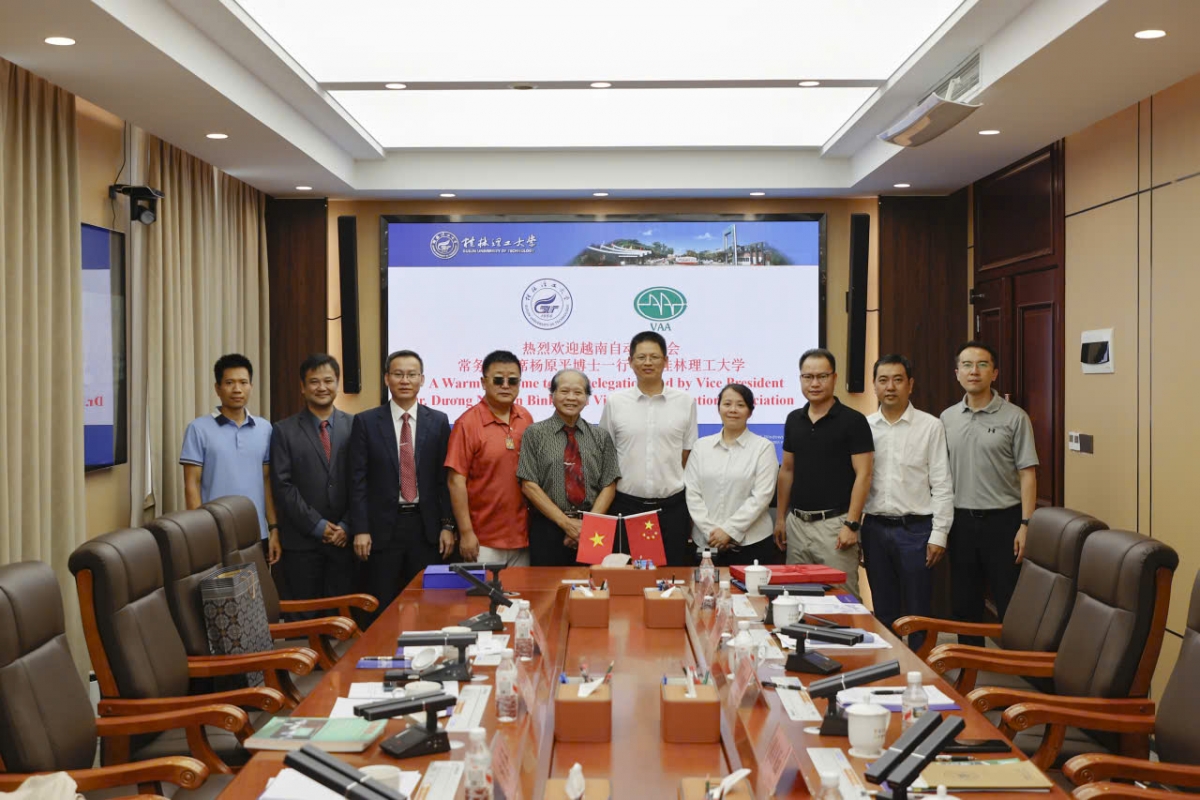 VAA và Đại học Công nghệ Quế Lâm hợp tác tạo cơ hội phát triển công nghệ và chuyển đổi số cho Việt Nam