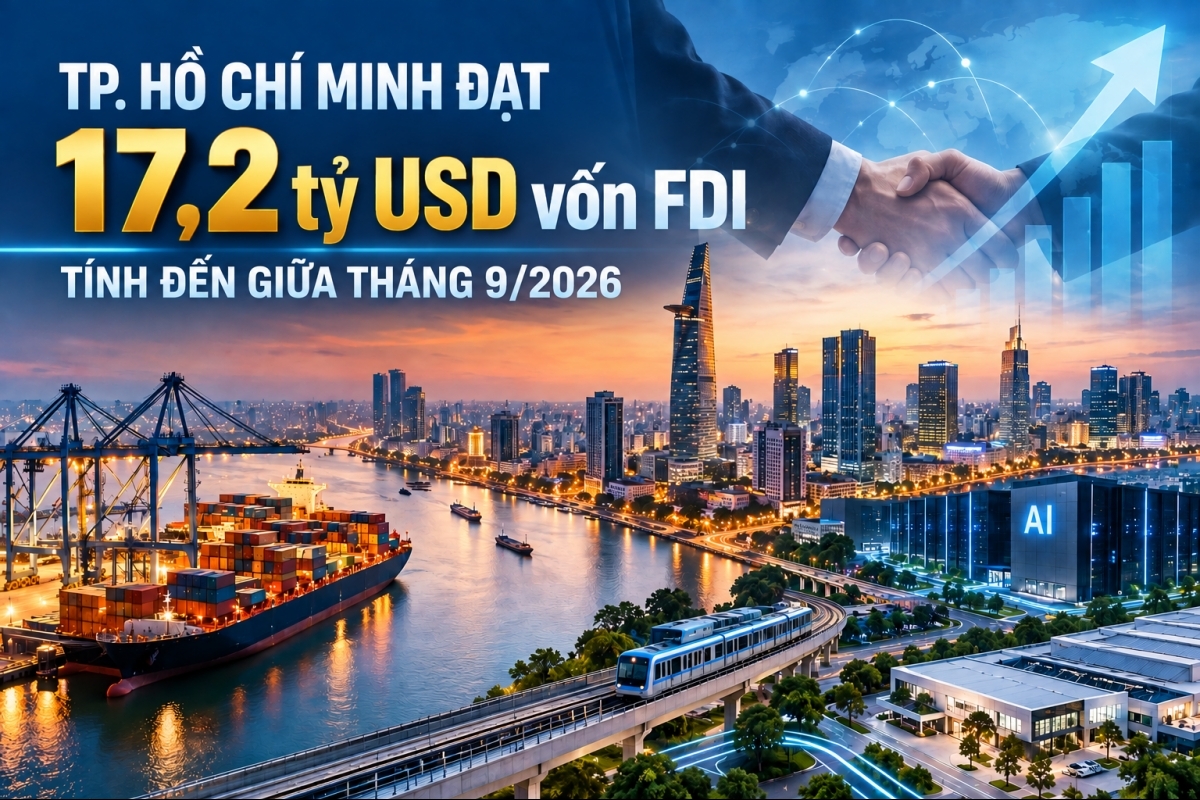 17,2 tỷ USD FDI: TP.Hồ Chí Minh chuyển từ thu hút vốn sang kiến tạo năng lực công nghệ