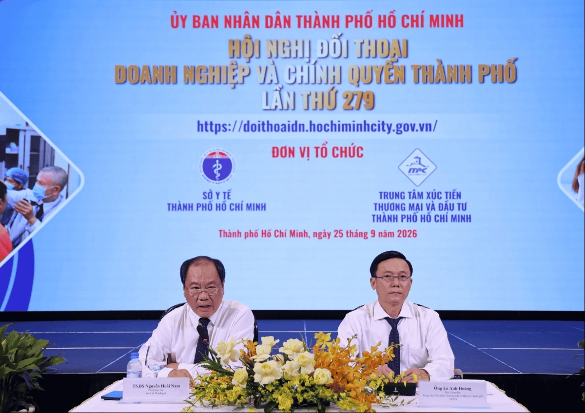 Đối thoại y tế TP.Hồ Chí Minh: Gỡ điểm nghẽn để mở đường cho công nghệ và đầu tư