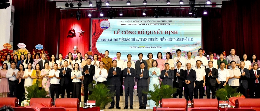 Học viện Báo chí và Tuyên truyền công bố Quyết định thành lập Phân hiệu thành phố Huế