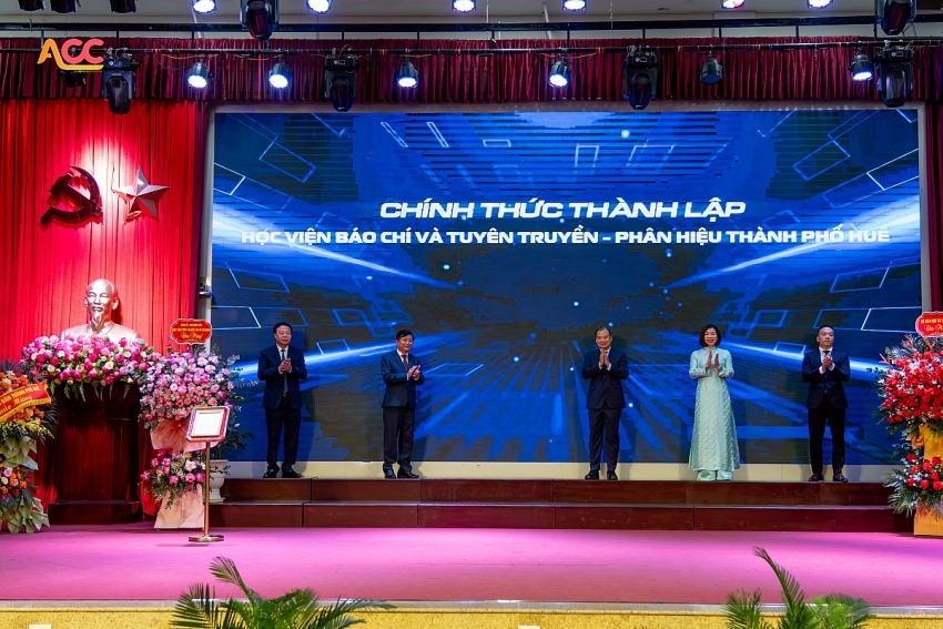 Học viện Báo chí và Tuyên truyền công bố Quyết định thành lập Phân hiệu thành phố Huế