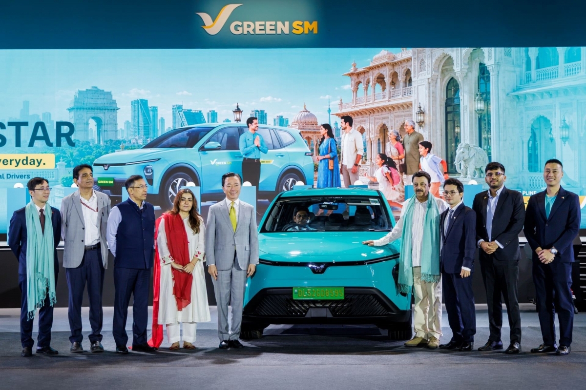 Green SM ra mắt dịch vụ taxi thuần điện Green SM Limo tại Ấn Độ