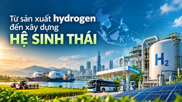 Để hydrogen chuyển từ công nghệ tiềm năng đến giá trị kinh tế thực