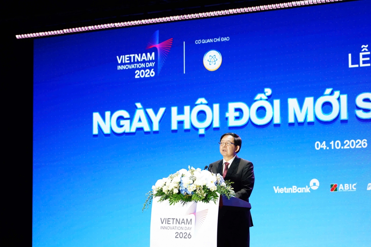 Phó Thủ tướng Chính phủ Hồ Quốc Dũng phát biểu tại sự kiện. Ảnh: MOST