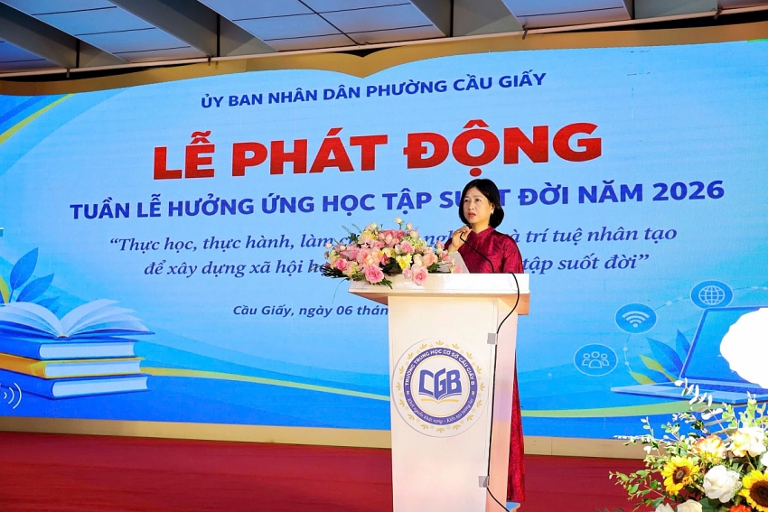 Từ chiếc mũ rơm đến AI: Hành trình học tập không ngừng ở Phường Cầu Giấy - Thành phố Hà Nội