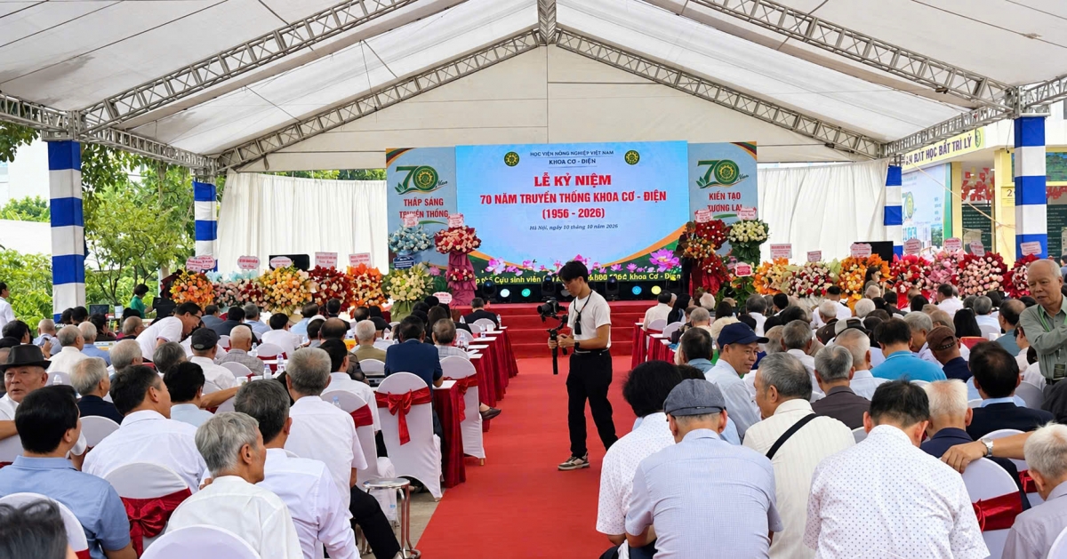 Khoa Cơ - Điện (VNUA): 70 năm kiến tạo tri thức, đồng hành cùng nông nghiệp hiện đại
