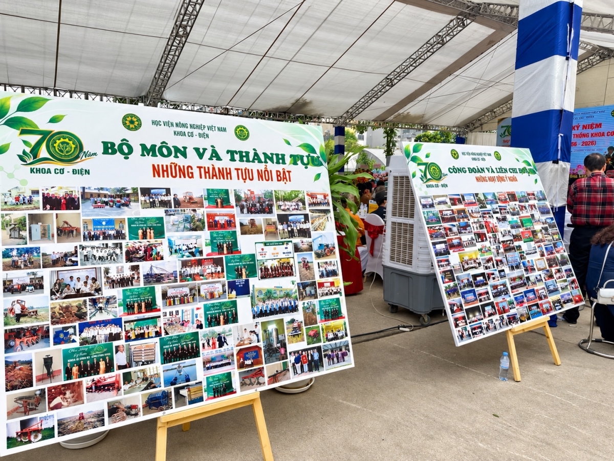 Khoa Cơ - Điện (VNUA): 70 năm kiến tạo tri thức, đồng hành cùng nông nghiệp hiện đại