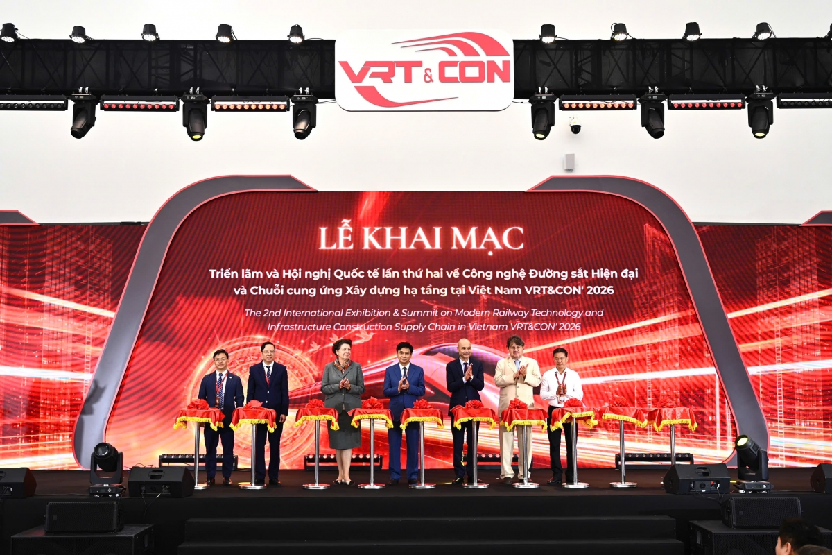 VRT&CON’ 2026: Mở rộng cơ hội tiếp cận công nghệ đường sắt hiện đại