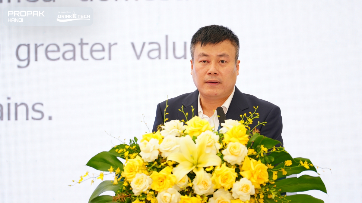 Ông Chu Việt Cường - Cục Công nghiệp, Bộ Công Thương đánh giá ba triển lãm tạo cơ hội để doanh nghiệp tiếp cận công nghệ, tiêu chuẩn kỹ thuật và yêu cầu mới của thị trường