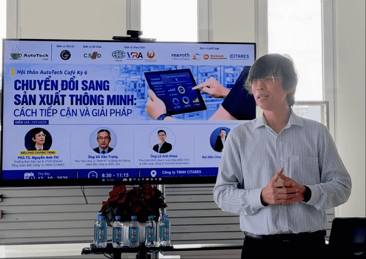 Nhà máy thông minh: Bắt đầu từ quản trị dữ liệu