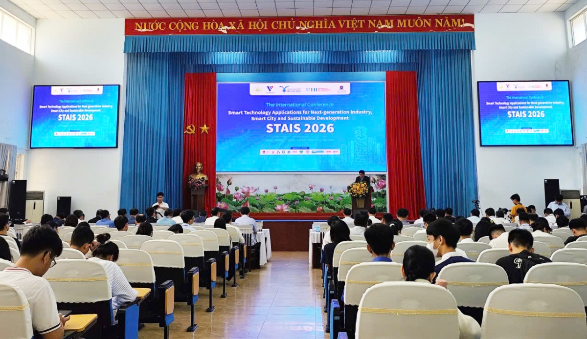 STAIS 2026: Thúc đẩy ứng dụng công nghệ thông minh và phát triển bền vững
